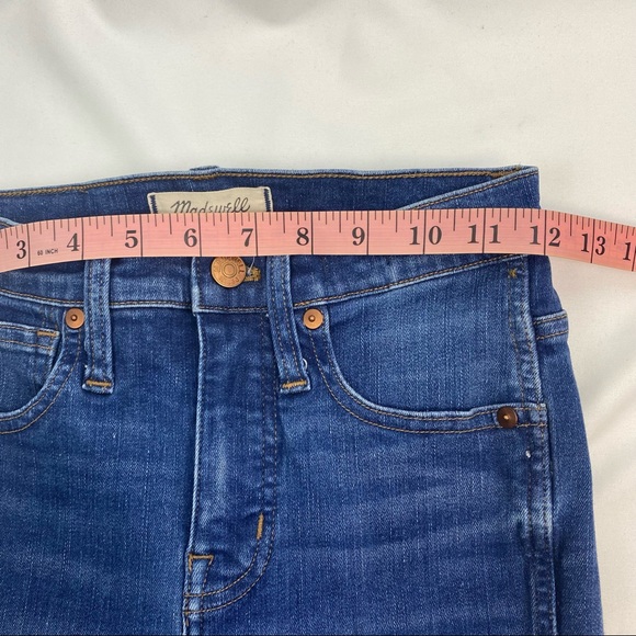 Madewell 9" Mid-Rise Skinny Jeans in Paloma Wash - Picture 9 of 12